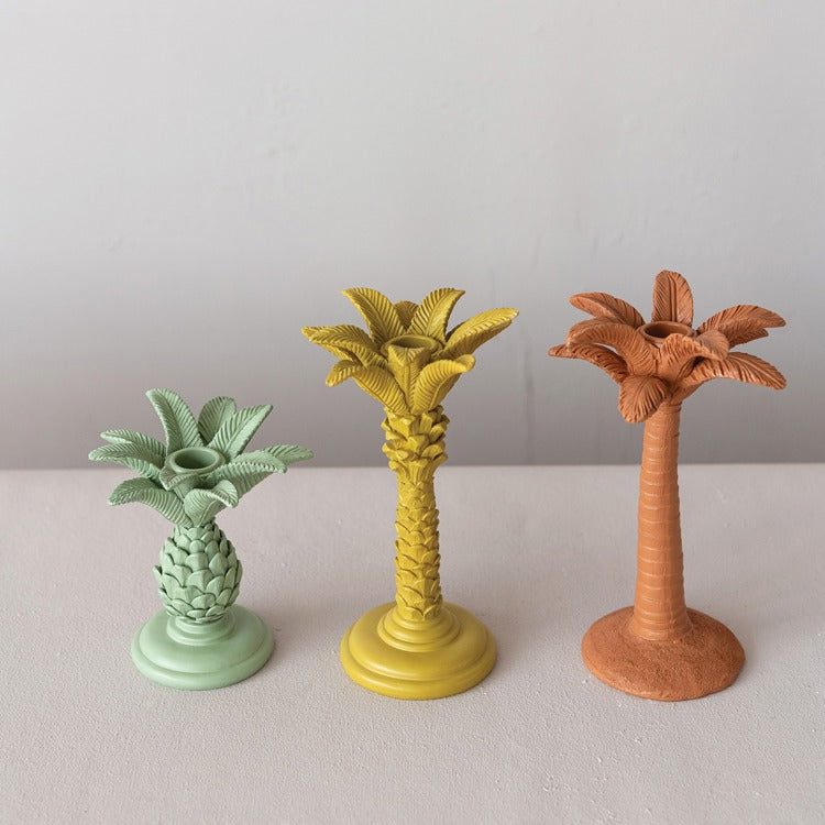 Tropics candle holders (set of 3)