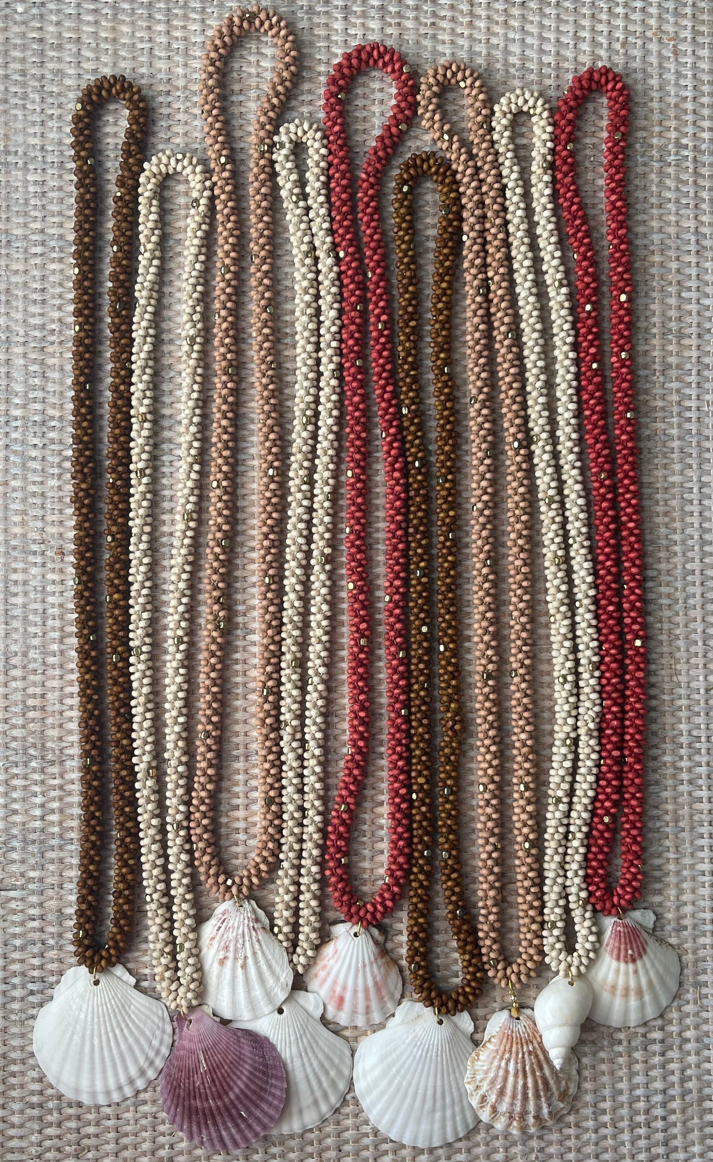 Calico Shell Necklace