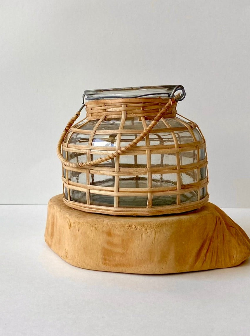 natural wood pedestal