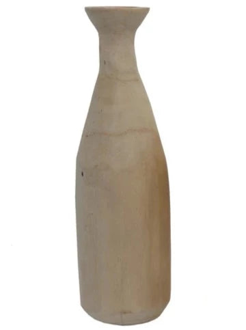 paulownia wood vase