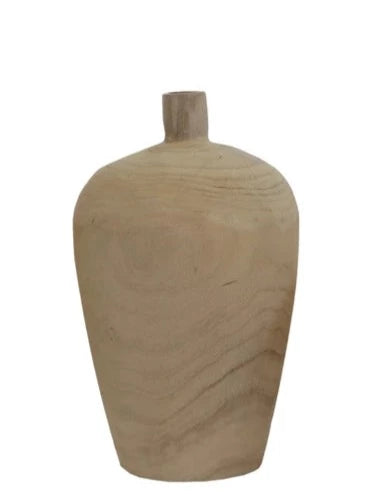 paulownia wood vase