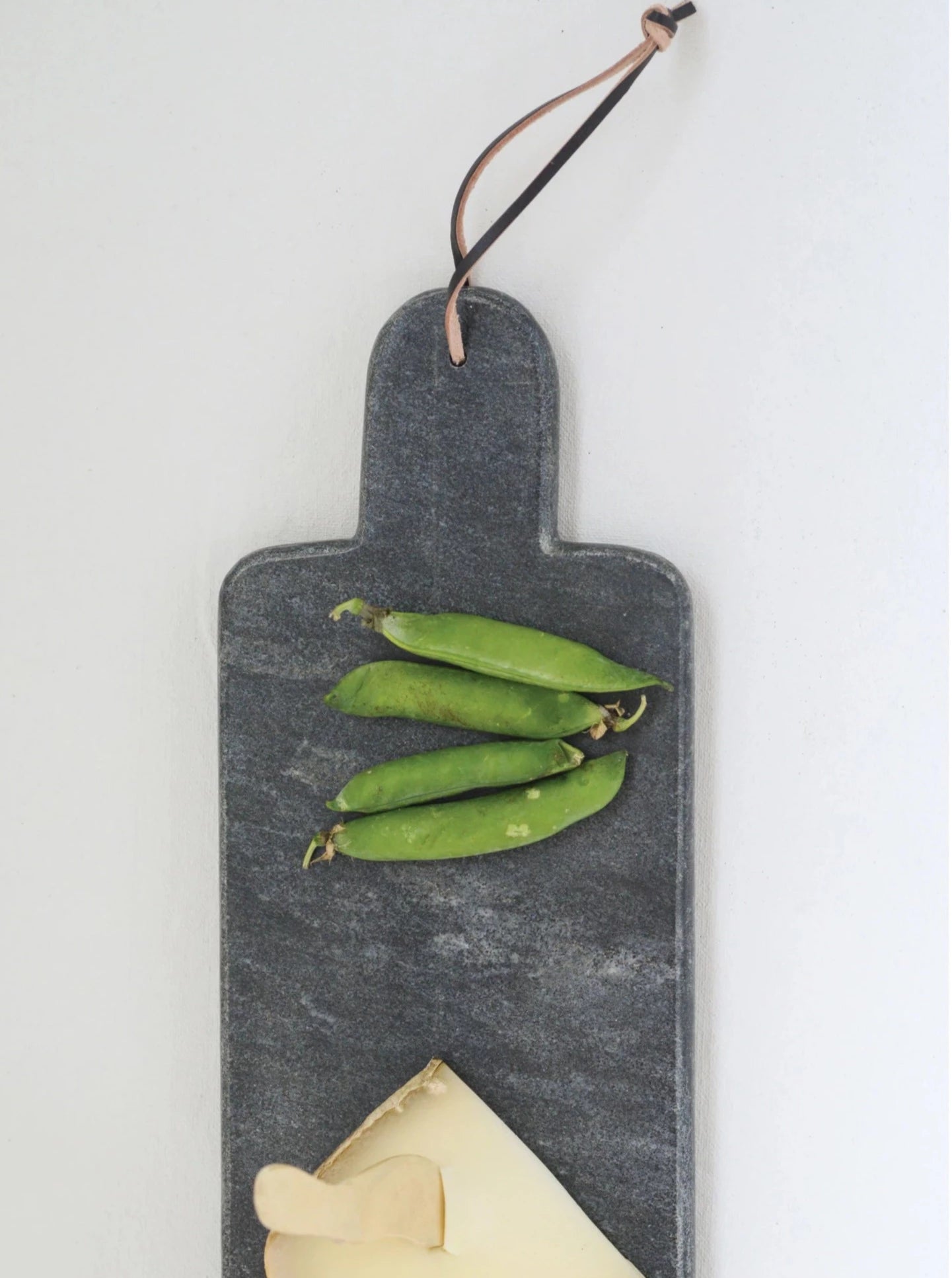 marble cheese board with handle