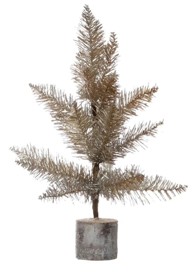 tinsel tree
