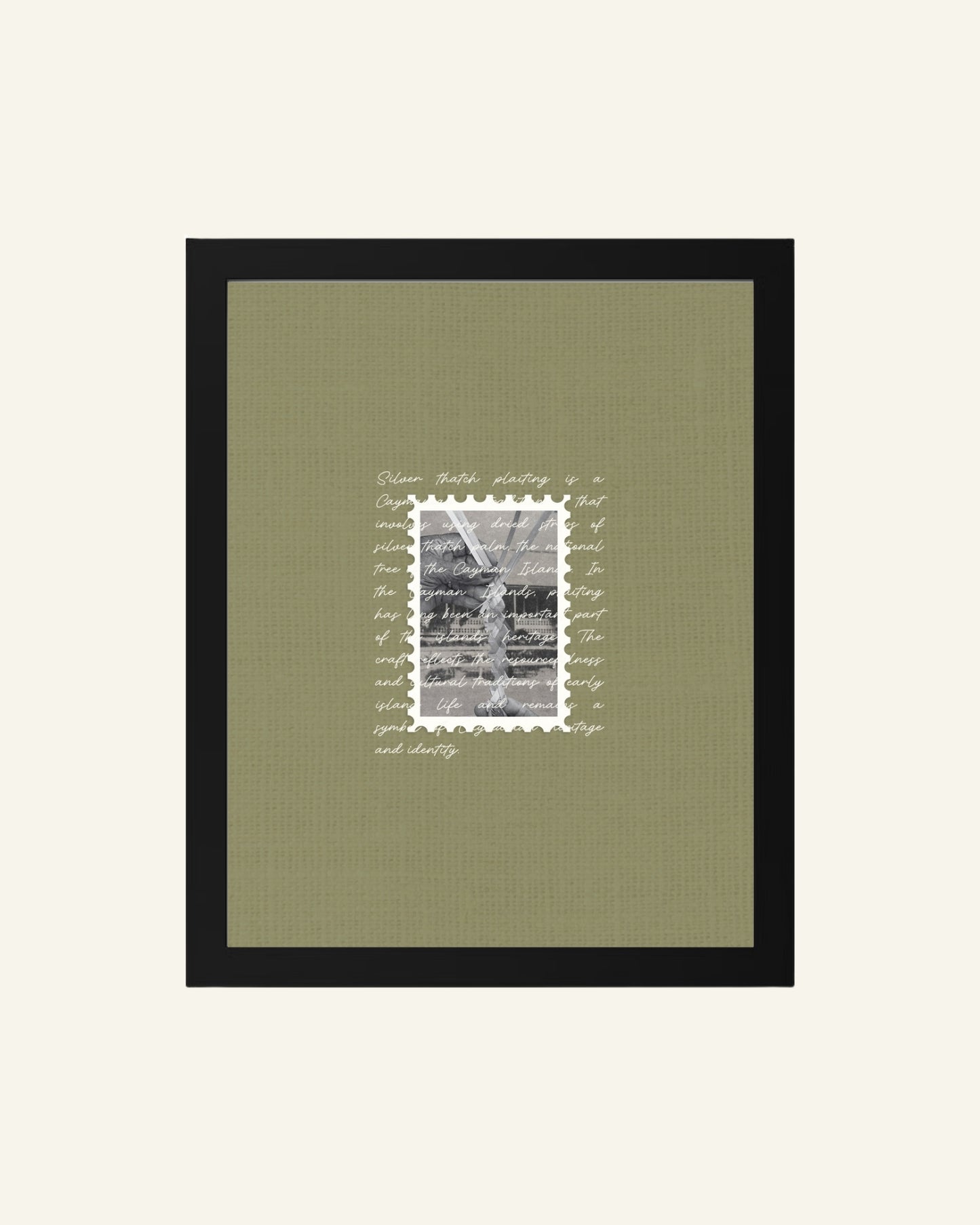'Plaiting' Collage Print (8x10 in) – by Gianna Rankin