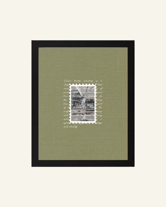 'Plaiting' Collage Print (8x10 in) – by Gianna Rankin