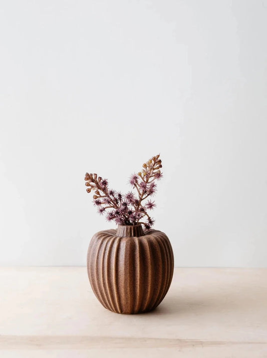 harvest fluted vase