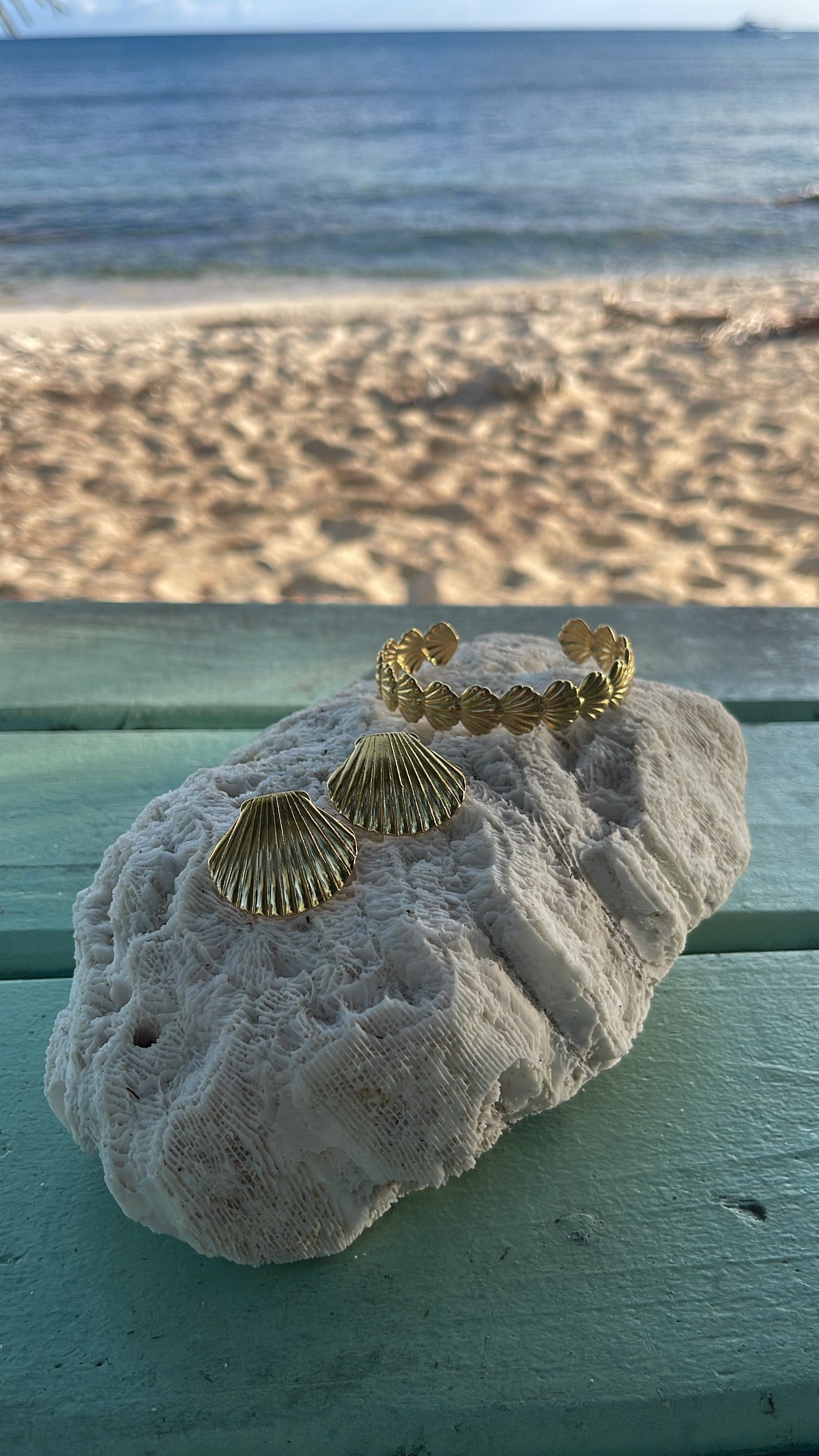 Aurora Shell Earrings