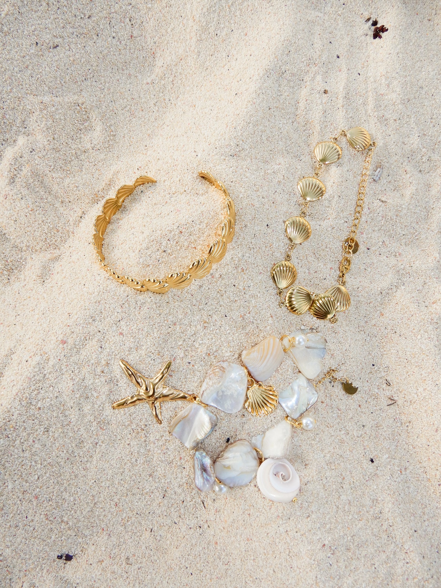 Golden Shells Bracelet