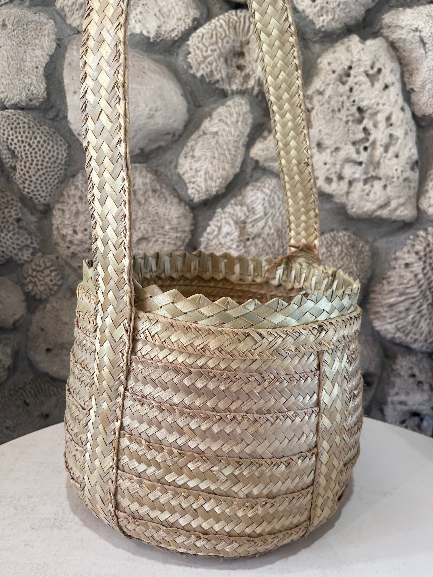 Silver Thatch Basket - Knotch