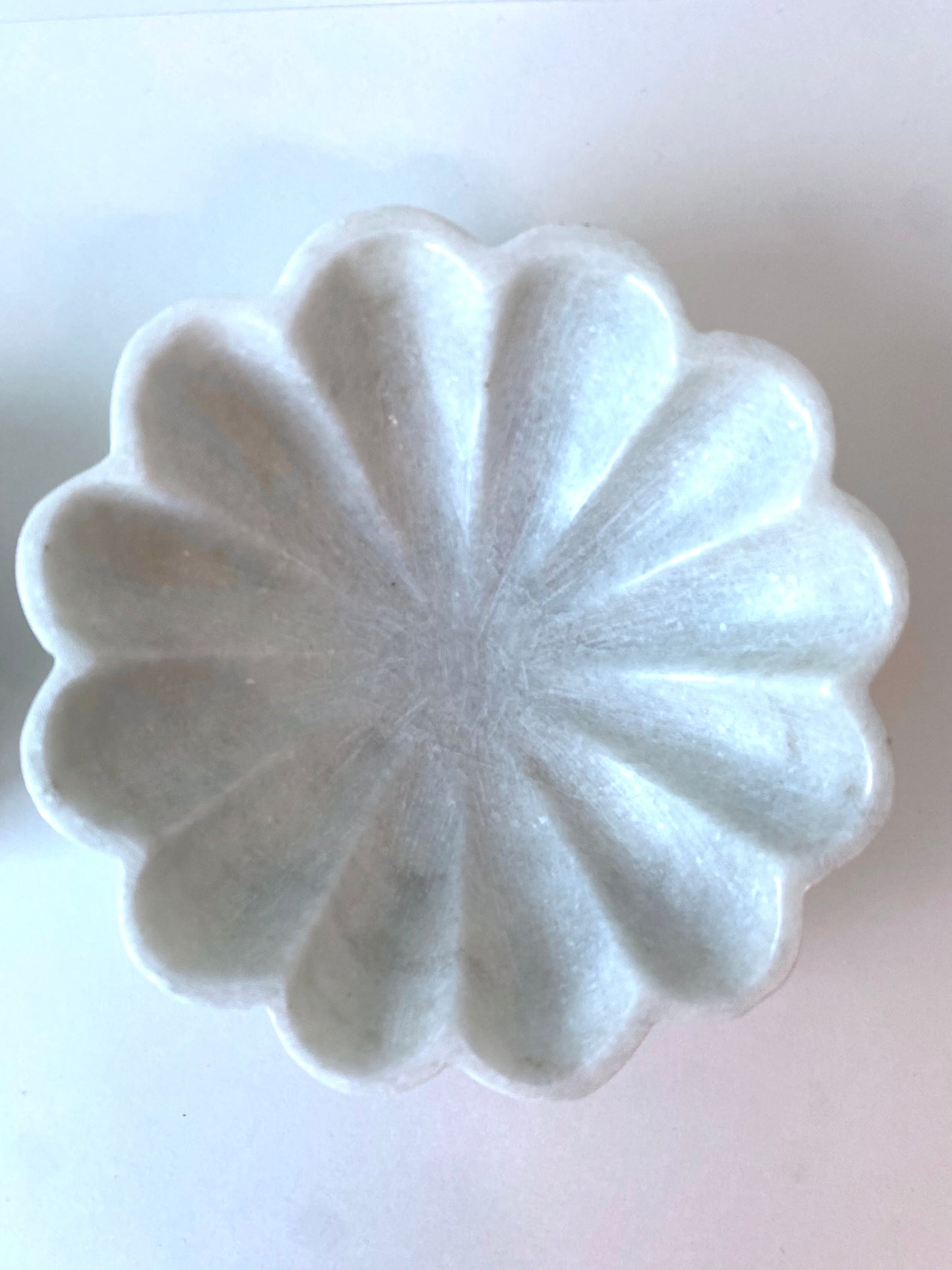 marble flower dish