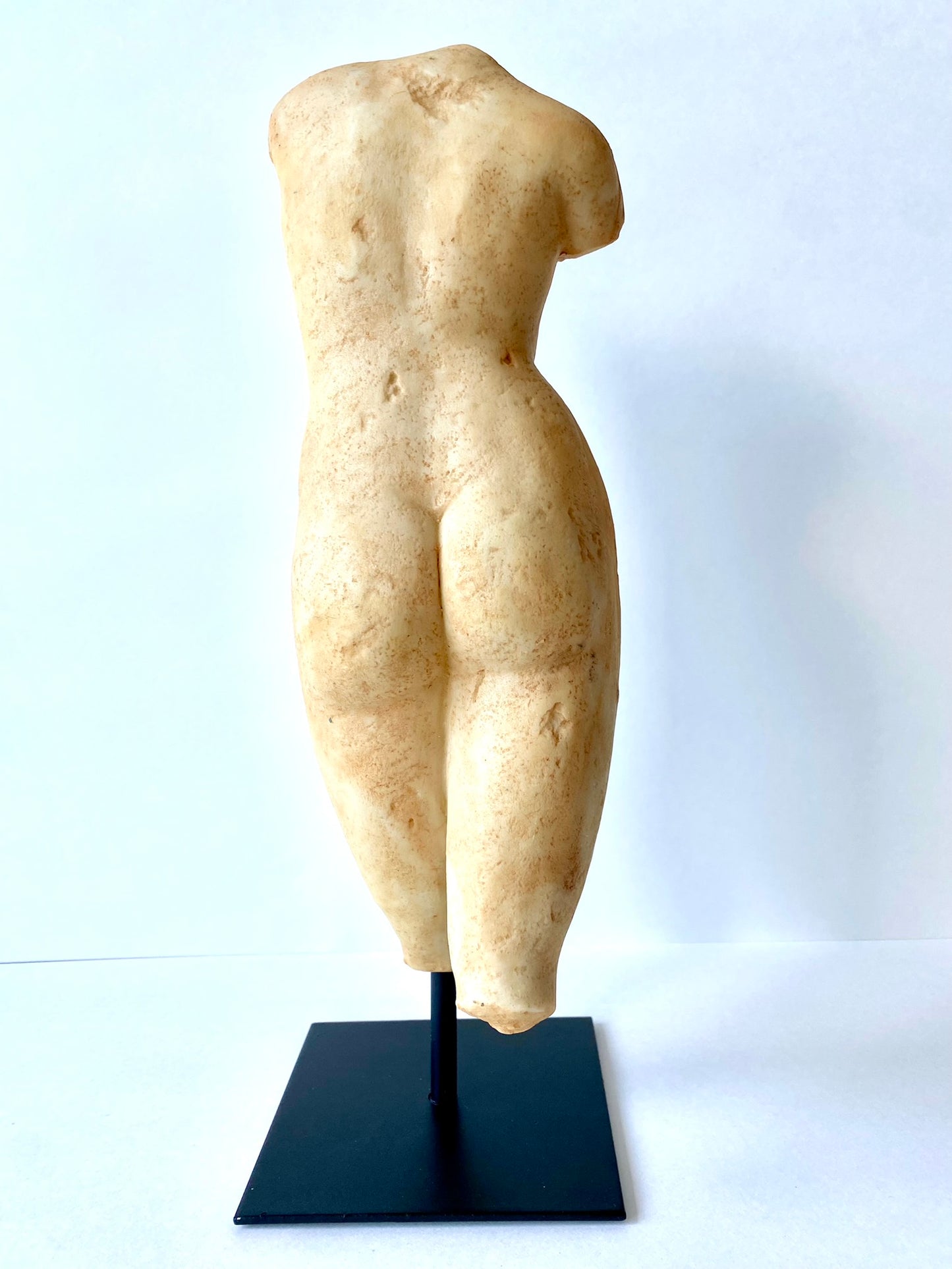 vintage inspired female form statue