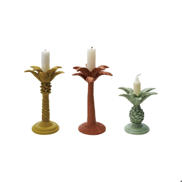 Tropics candle holders (set of 3)