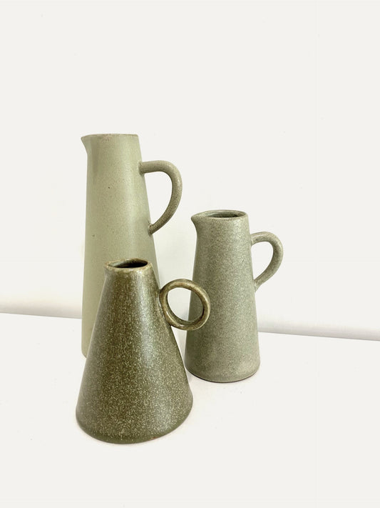 stoneware pitcher