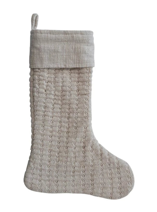 wool knit stocking