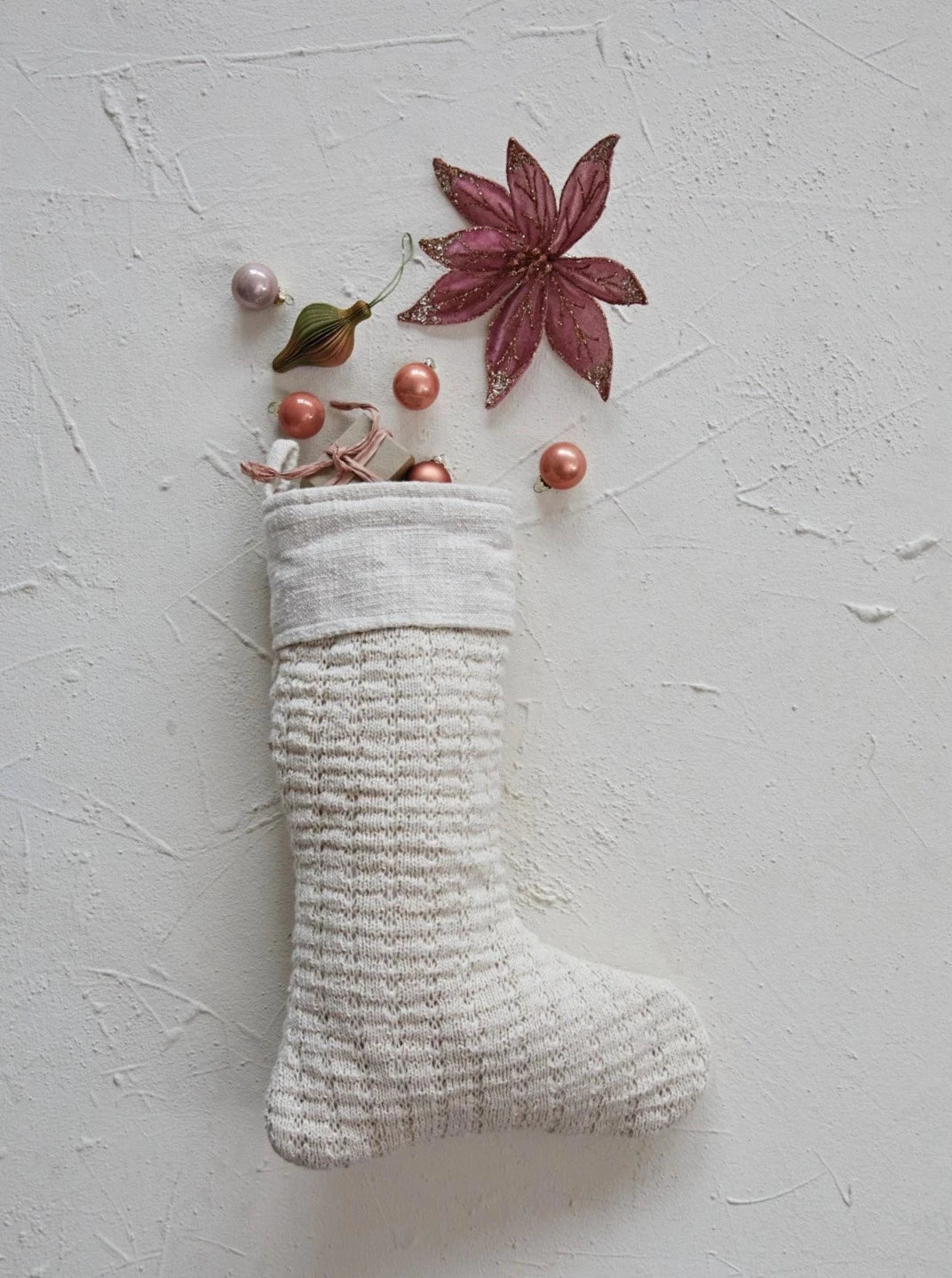 wool knit stocking